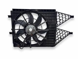 вентилятор радиатора Skoda Fabia 2 поколение [рестайлинг] 2012, 1.6 л., TDi, CAYA, дизель, 5МКПП, reflex silver / la7w, универсал, передний привод, правый руль, 6R0121207A