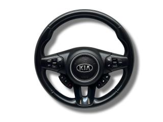 руль Kia Carens 3 поколение 2013, 1.7 л., CRDi, дизель, 6МКПП, black cherry / 9h, минивэн, передний привод, правый руль, 56100A4530CC2, 56900-A4000