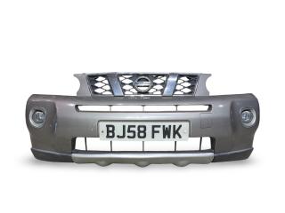 бампер передний Nissan X-Trail T31 2007, 2.0 л., DCi, M9R, дизель, 6МКПП, precision grey / k51, внедорожник 5 дв., полный привод, правый руль