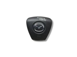 подушка безопасности водителя Mazda 6 GH 2008, 2.0 л., TD, RF7J, дизель, 6МКПП, stormy blue / 35j, хетчбэк 5 дв., передний привод, правый руль, GS1E57K00