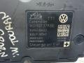 блок ABS Volkswagen Touran 1 поколение [2-й рестайлинг] 2011, 1.6 л., TDi, CAYC, дизель, 6МКПП, reflexsilber / la7w, минивэн, передний привод, правый руль, 1K0907379BE, 1K0614517CP - фото №9