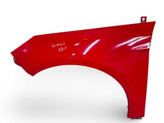 крыло переднее левое Ford Focus 3 поколение 2013, 1.0 л., Ti, M1DA, бензин, 6МКПП, race red / zc, хетчбэк 5 дв., передний привод, правый руль, PBM51-A16009-AG, 2171304