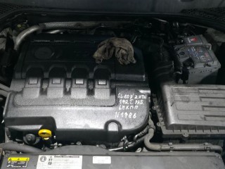 двигатель SEAT Leon 3 поколение [рестайлинг] 2018, 2.0 л., TDi, CRLB, дизель, 6МКПП, blanco nevada / ls9r, универсал, передний привод, правый руль, CRL, CRLB