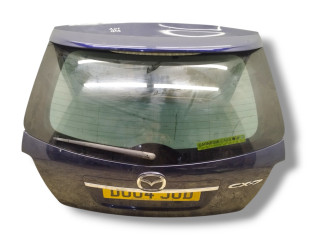 крышка багажника (дверь 3-5) Mazda CX-7 1 поколение [рестайлинг] ER 2010, 2.2 л., TD, R2AA, дизель, 6МКПП, stormy blue / 35j, внедорожник 5 дв., полный привод, правый руль, EGY5-62-02XD