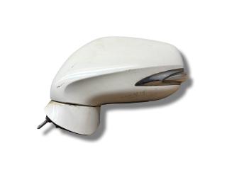 зеркало наружное левое Lexus IS 2 поколение [2-й рестайлинг] 2011, 2.2 л., D-4D, 2AD-FTV, дизель, 6МКПП, premium white / 	077, седан, задний привод, правый руль