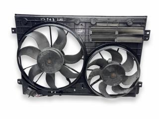 вентилятор радиатора Audi A3 8P [2-й рестайлинг] 2010, 2.0 л., TDi, CFFB, дизель, 6МКПП, brillantschwarz / ly9b, хетчбэк 5 дв., передний привод, правый руль, 1K0121207BC, 1K0121205AD