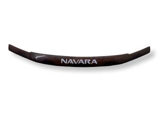 молдинг капота Nissan Navara D40 [рестайлинг] 2012, 2.5 л., DCi, YD25DDTi, дизель, 6МКПП, black / gn0, пикап, полный привод, правый руль, KE610-5X100