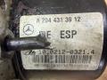 блок ABS Mercedes-Benz C-Класс W204/S204 2009, 1.6 л., Kompr, M 271.910, бензин, 6МКПП, tenoritgrau / 755, седан, задний привод, правый руль, A2045453832, A2044313912 - фото №8