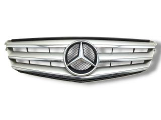 решетка радиатора Mercedes-Benz C-Класс W204/S204 2008, 1.8 л., Kompr, M 271.952, бензин, АКПП, obsidianschwarz / 197, седан, задний привод, правый руль, A2048800023