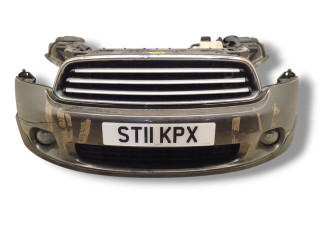 передняя часть (ноускат) Mini Countryman 1 поколение R60 2011, 1.6 л., D, N47 C16 A, дизель, 6МКПП, royal grey / a48, внедорожник 5 дв., передний привод, правый руль, 51119806063, 9806063, 51119801600, 9801600