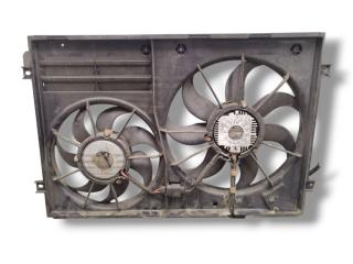 вентилятор радиатора Audi A3 8P [рестайлинг] 2005, 2.0 л., TDi PD, BKD, дизель, 6МКПП, silbersee / ly7w, хетчбэк 5 дв., передний привод, правый руль, 1K0121205G