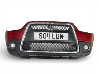 бампер передний Mitsubishi ASX 1 поколение 2011, 1.8 л., DiD, 4N13, дизель, 6МКПП, red / p26, внедорожник 5 дв., полный привод, правый руль, 6400D427
