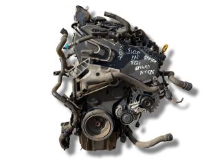 двигатель SEAT Leon 3 поколение [рестайлинг] 2018, 2.0 л., TDi, CRLB, дизель, 6МКПП, blanco nevada / ls9r, универсал, передний привод, правый руль, CRL, CRLB