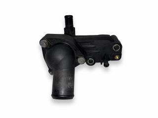 корпус термостата Ford Mondeo 4 поколение 2007, 1.8 л., TDCi, QYBA, дизель, 6МКПП, thunder / t6, лифтбэк, передний привод, правый руль, 2S4Q-8594-AB, 2S4Q-9K478-AD