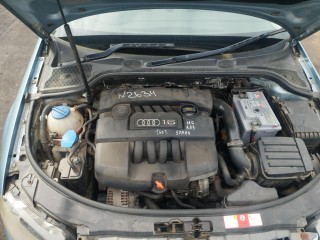 двигатель Audi A3 8P [рестайлинг] 2005, 1.6 л., i, BSE, бензин, 5МКПП, liquidblau / ly5j, хетчбэк 3 дв., передний привод, правый руль, BSE, BSF, BGU, CCSA, CMXA