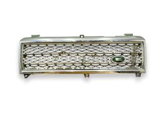 решетка радиатора Land Rover Range Rover 3 поколение L322 2003, 4.4 л., i, M62 B44, бензин, АКПП, giverney green / 734, внедорожник 5 дв., полный привод, правый руль