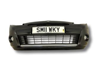 бампер передний Renault Clio 3 поколение [рестайлинг] 2011, 1.2 л., i, D4F 740, бензин, 5МКПП, noir / nv676, хетчбэк 5 дв., передний привод, правый руль, 620226983R, 8200799935