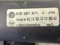 шторка багажника Skoda Fabia 2 поколение [рестайлинг] 2012, 1.6 л., TDi, CAYC, дизель, 5МКПП, arctic green / lf7w, универсал, передний привод, правый руль, 5J9867871C - фото №13