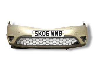 бампер передний Honda Civic 8 поколение FK2 2006, 1.8 л., i-VTEC, R18A2, бензин, 6МКПП, champagne silver / yr559m, хетчбэк 5 дв., передний привод, правый руль, 71101-SMG-E00ZJ