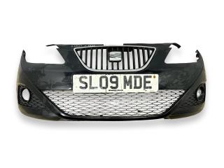 бампер передний SEAT Ibiza 4 поколение 6J 2009, 1.4 л., i, BXW, бензин, 5МКПП, negro magico / lc9z, хетчбэк 3 дв., передний привод, правый руль, 6J0807217J