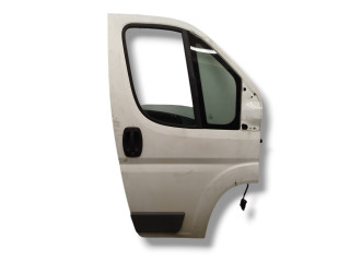 дверь передняя правая Citroen Jumper 2 поколение [рестайлинг] 2017, 2.0 л., HDi, AHN (DW10FUD), дизель, 6МКПП, blanc banquise / ewp, микроавтобус, передний привод, правый руль, 9004EC