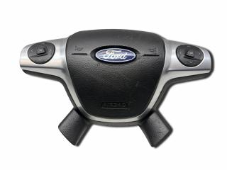 подушка безопасности водителя Ford Grand C-Max 2 поколение 2010, 1.6 л., TDCi, T1DA, дизель, 6МКПП, dark micastone / ga, минивэн, передний привод, правый руль, AM5T-14K147-AA, AM51-R042B85-BDW, AM5T-14K147-BA