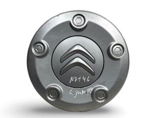 колпачок литого диска Citroen Jumpy 2 поколение [рестайлинг] 2013, 1.6 л., HDi, 9HM (DV6UC), дизель, 5МКПП, blanc banquise / ewp, фургон, передний привод, правый руль