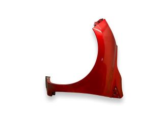крыло переднее левое Renault Clio 4 поколение 2014, 1.5 л., DCi, K9K 608, дизель, 5МКПП, rouge flamme / tennp, хетчбэк 5 дв., передний привод, правый руль, 631017334R
