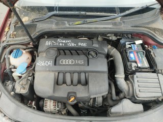 двигатель Audi A3 8P [рестайлинг] 2005, 1.6 л., i, BGU, бензин, 5МКПП, piemontrot / lz3h, хетчбэк 5 дв., передний привод, правый руль, BSF, CCSA, CMXA, BGU, BSE