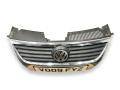 решетка радиатора Volkswagen Passat B6 2009, 1.9 л., TDi PD, BXE, дизель, 5МКПП, reflex silver / la7w, универсал, передний привод, правый руль, 3C0853651 - фото №3