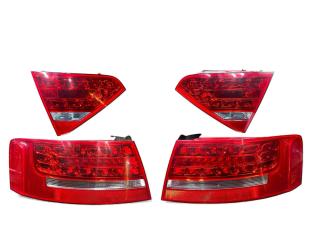 фонари задние (комплект) Audi A5 8T 2009, 2.0 л., TFSI, CDNB, бензин, 6МКПП, quarzgrau / ly7g, купе, передний привод, правый руль, 8T0945096D, 8T0945094A, 8T0945095D, 8T0945093A