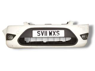 бампер передний Ford Focus 2 поколение [рестайлинг] 2010, 1.6 л., i, SHDC, бензин, 5МКПП, frozen white / 56, хетчбэк 5 дв., передний привод, правый руль, 8M51-17757-A, 1521127