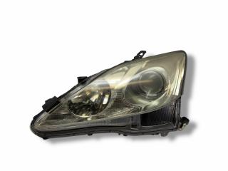 фара левая Lexus IS 2 поколение (XE20) [рестайлинг] XE20 2008, 2.2 л., D, 2AD-FHV, дизель, 6МКПП, light blue / 8r6, седан, задний привод, правый руль, 81170-53250