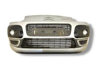 бампер передний Citroen C3 Picasso 1 поколение 2009, 1.6 л., HDi, 9HX (DV6ATED4), дизель, 5МКПП, gris aluminium / ezr, минивэн, передний привод, правый руль, 7401RQ
