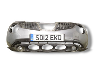 бампер передний Nissan Juke YF15 [рестайлинг] 2012, 1.5 л., DCi, K9K 410, дизель, 6МКПП, gray / kad, внедорожник 5 дв., передний привод, правый руль, 62022-1KA6H