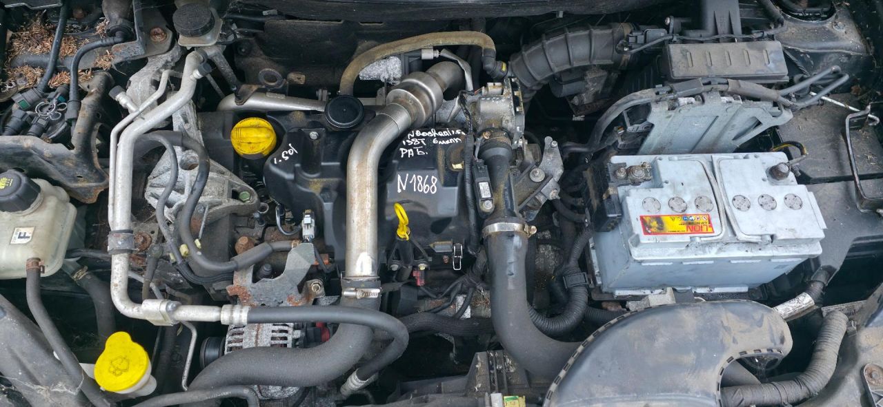 двигатель Nissan Qashqai 1 поколение 2009, 1.5 л., DCi, K9K 292, дизель, 6МКПП, noir / z11, внедорожник 5 дв., передний привод, правый руль - фото №1