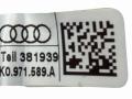 проводка подушки безопасности Audi A4 B8/8K 2009, 2.0 л., TDi, CAGA, дизель, 6МКПП, granatrot / lz3f, универсал, передний привод, правый руль, 8K0971589A - фото №6