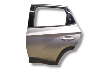 дверь задняя левая Hyundai Tucson 4 поколение NX4 2022, 1.6 л., GDi, G4FU, гибрид, робот, shimmering silver / r2t, внедорожник 5 дв., передний привод, правый руль, 77003-N7005