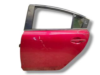 дверь задняя левая Mazda 6 GJ 2014, 2.2 л., TD, SHY1, дизель, 6МКПП, soul red / 41v, седан, передний привод, правый руль, GHY17302XB
