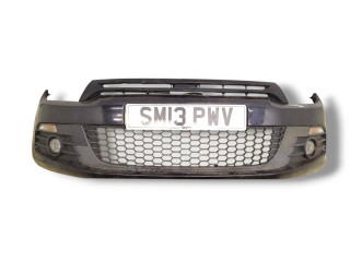 бампер передний Volkswagen Scirocco 3 поколение 2013, 2.0 л., TDi, CFHC, дизель, 6МКПП, deepblack / lc9x, хетчбэк 3 дв., передний привод, правый руль, 1K8807217M