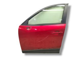 дверь передняя левая Mazda CX-5 1 поколение 2014, 2.2 л., TD, SHY1, дизель, 6МКПП, soul red / 41v, внедорожник 5 дв., передний привод, правый руль, KDY3-59-02XK