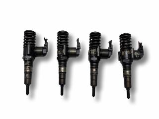 форсунка Audi A4 B7 2006, 2.0 л., TDi PD, BRE, дизель, вариатор, phantomschwarz / lz9y, универсал, передний привод, правый руль, 03G130073G, 0414720404