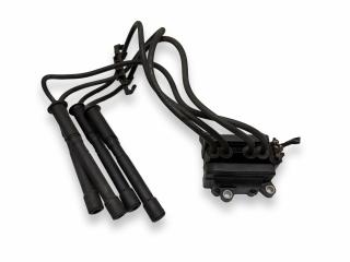 катушка зажигания Renault Clio 3 поколение [рестайлинг] 2011, 1.2 л., i, D4F 740, бензин, 5МКПП, noir / nv676, хетчбэк 5 дв., передний привод, правый руль, 8200702693