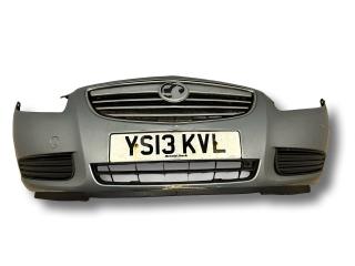 бампер передний Opel Insignia 1 поколение (A) [рестайлинг] 2013, 2.0 л., CDTi, A 20 DT, дизель, 6МКПП, silbersee / 179, лифтбэк, передний привод, правый руль, 13288286