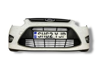 бампер передний Ford C-Max 2 поколение 2012, 1.6 л., i, IQDB, бензин, 5МКПП, frozen white / 5b, минивэн, передний привод, правый руль, 1758223, AM51-17762-ACXWAA