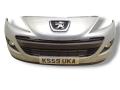 бампер передний Peugeot 207 1 поколение [рестайлинг] 2009, 1.4 л., i, KFT (TU3AE5), бензин, 5МКПП, bleu inari / kgz, хетчбэк 5 дв., передний привод, правый руль - фото №3