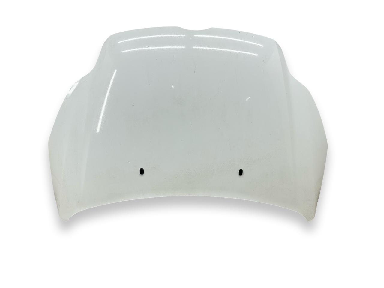 капот Ford Focus 3 поколение 2011, 1.6 л., Ti, JTDA, бензин, 6МКПП, frozen white / 5b, хетчбэк 5 дв., передний привод, правый руль, 1797477, PBM51-A16610-AC - фото №1