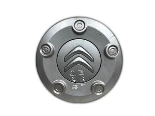 колпачок литого диска Citroen Jumpy 2 поколение [рестайлинг] 2013, 1.6 л., HDi, 9HM (DV6UC), дизель, 5МКПП, blanc banquise / ewp, фургон, передний привод, правый руль