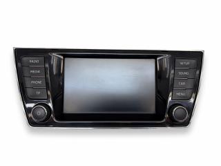 магнитола Skoda Fabia 3 поколение (NJ) 2016, 1.2 л., TSI, CJZC, бензин, 5МКПП, race blue / lf5w, универсал, передний привод, правый руль, 6V0919604