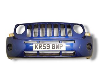 бампер передний Jeep Patriot 1 поколение MK 2009, 2.0 л., CRD, ECD, дизель, 6МКПП, dp.water blue / pbs, внедорожник 5 дв., полный привод, правый руль, 68021312AA